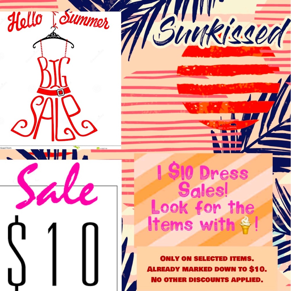 $10 Dress Summer SALE!